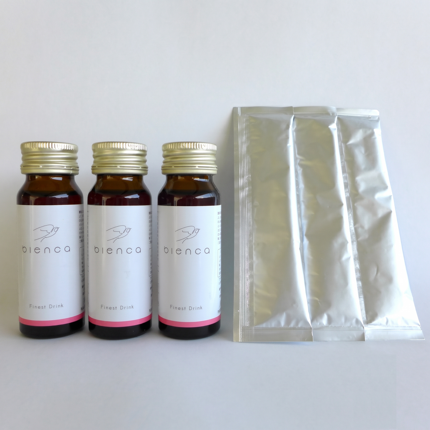 biencaお試しセット Finest Drink (30mL×3本) ＋ Jelly Stick (15g×3本)